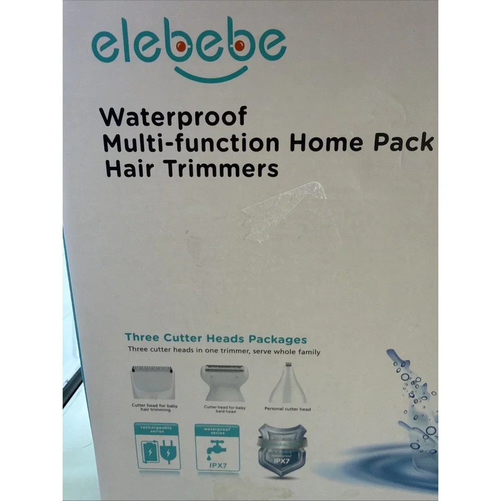 ELEBEBE BBT-700-CPW Waterproof Multi-Function Home Hair Trimmer Baby & Kids